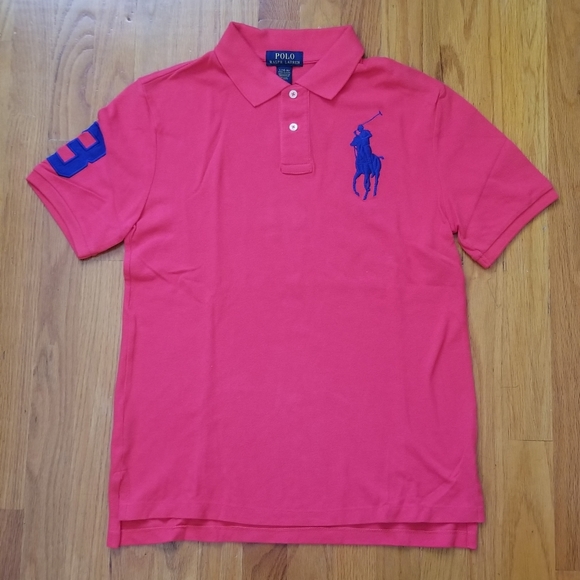 NWOT Polo Ralph Lauren Red Polo - Picture 1 of 7